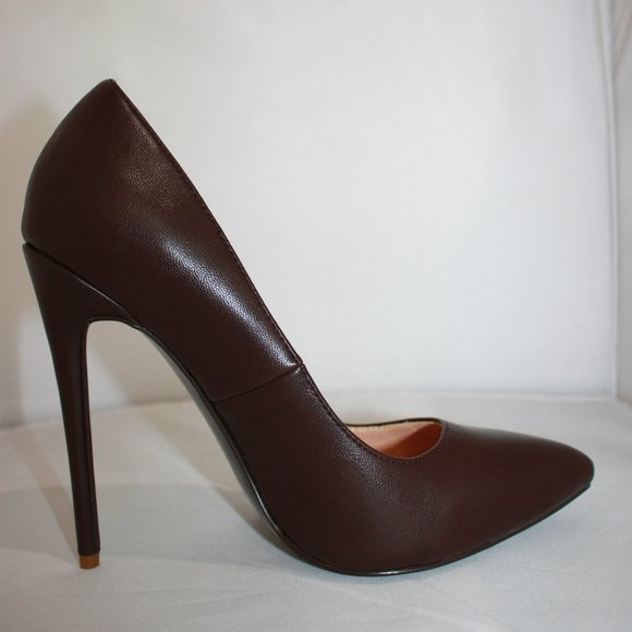 Women's The Nu Pump 5.0' Bordeaux Leather 2" Heels - Picture 11 of 14